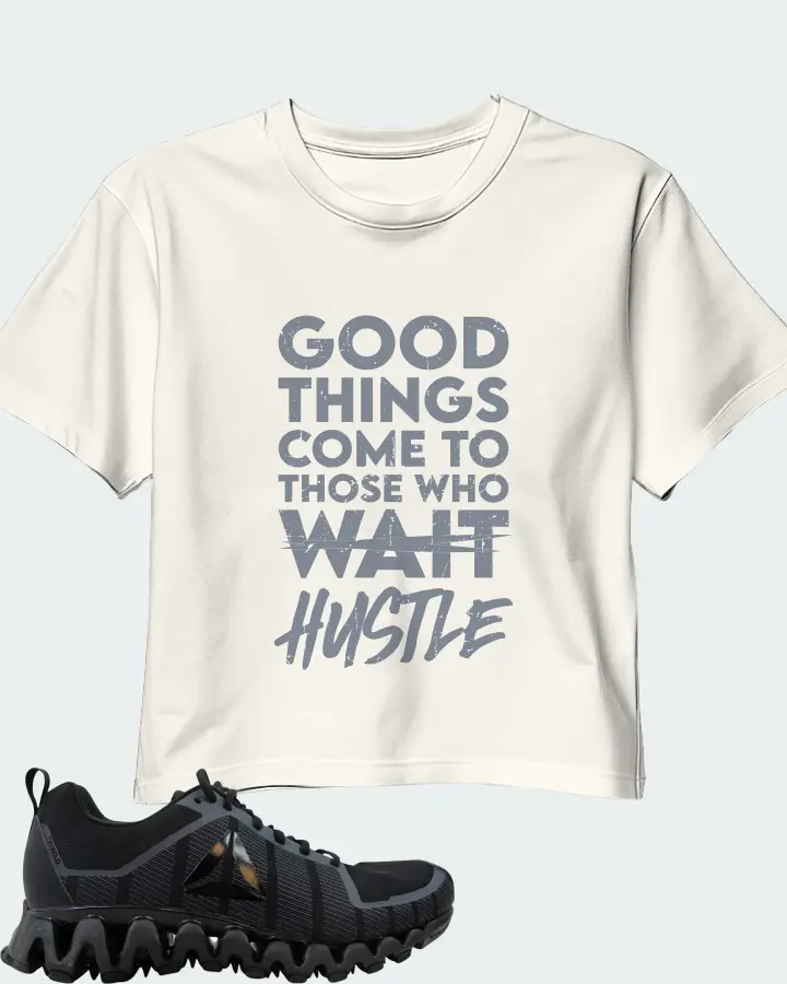 Reebok Zigwild TR 5.0 Sneaker Matching Ecru White Crop Top - Good Things Come
