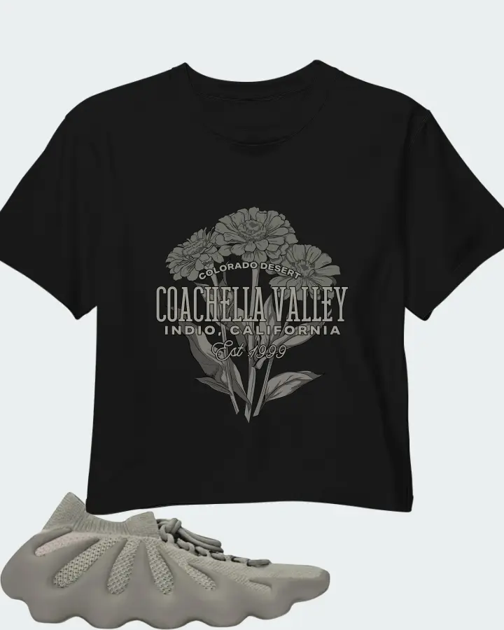 Yeezy 450 Stone Flax Matching Crop Top