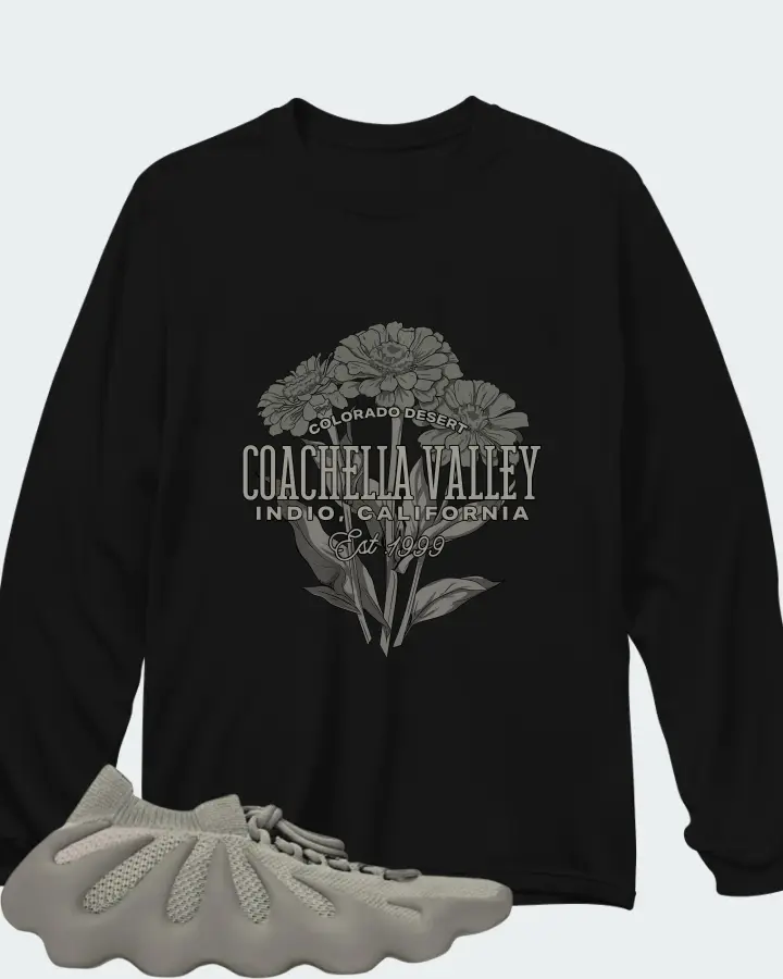 Yeezy 450 Stone Flax Matching Long Sleeve T-Shirt