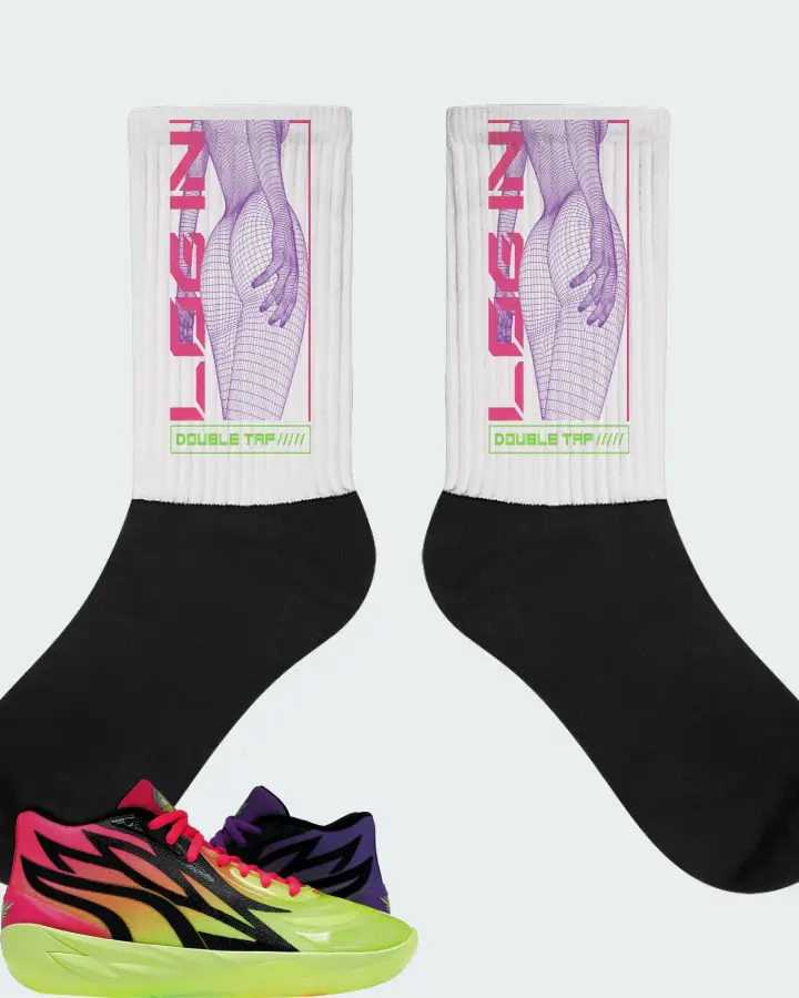 Socks in White