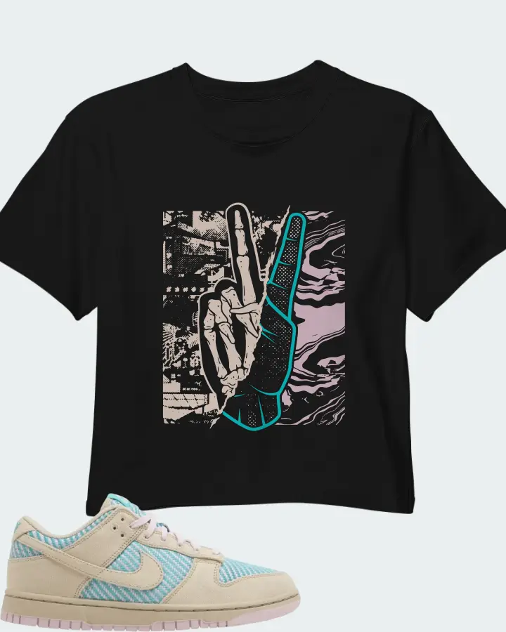 Nike Dunk Low Heat Wave Matching Crop Top