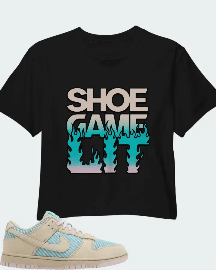 Nike Dunk Low Heat Wave Matching Crop Top
