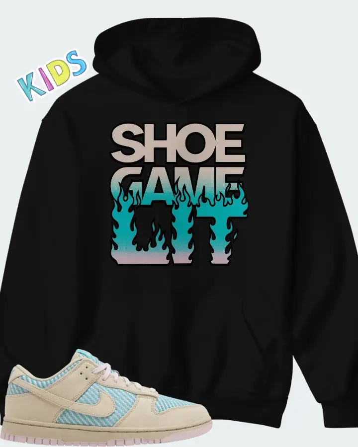 Nike Dunk Low Heat Wave Matching Kid's Hoodie