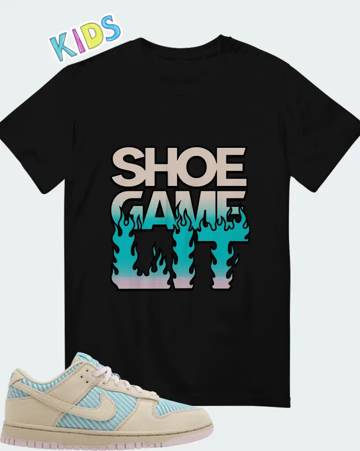 Nike Dunk Low Heat Wave Matching Kid's T-Shirt