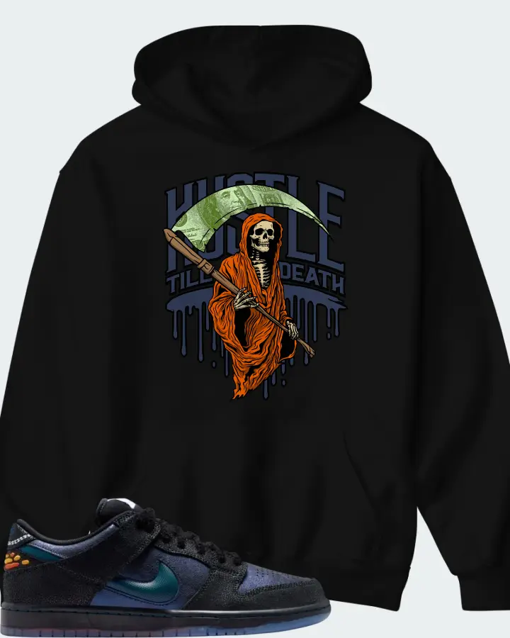 Bluetile Skateshop x Nike SB Dunk Low Monarch Matching Hoodie