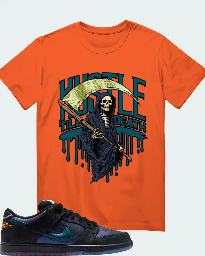 Bluetile Skateshop x Nike SB Dunk Low Monarch Matching T-Shirt