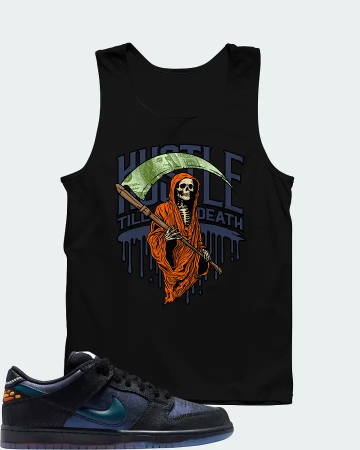 Bluetile Skateshop x Nike SB Dunk Low Monarch Matching Tank Top