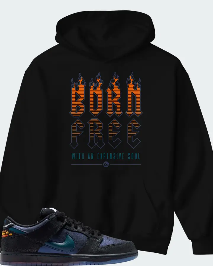 Bluetile Skateshop x Nike SB Dunk Low Monarch Matching Hoodie