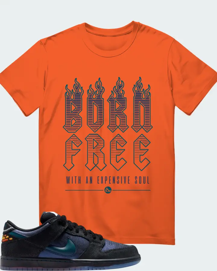Bluetile Skateshop x Nike SB Dunk Low Monarch Matching T-Shirt