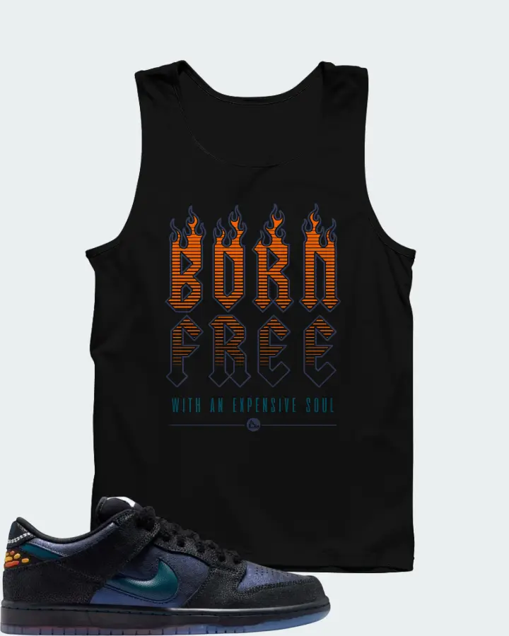 Bluetile Skateshop x Nike SB Dunk Low Monarch Matching Tank Top