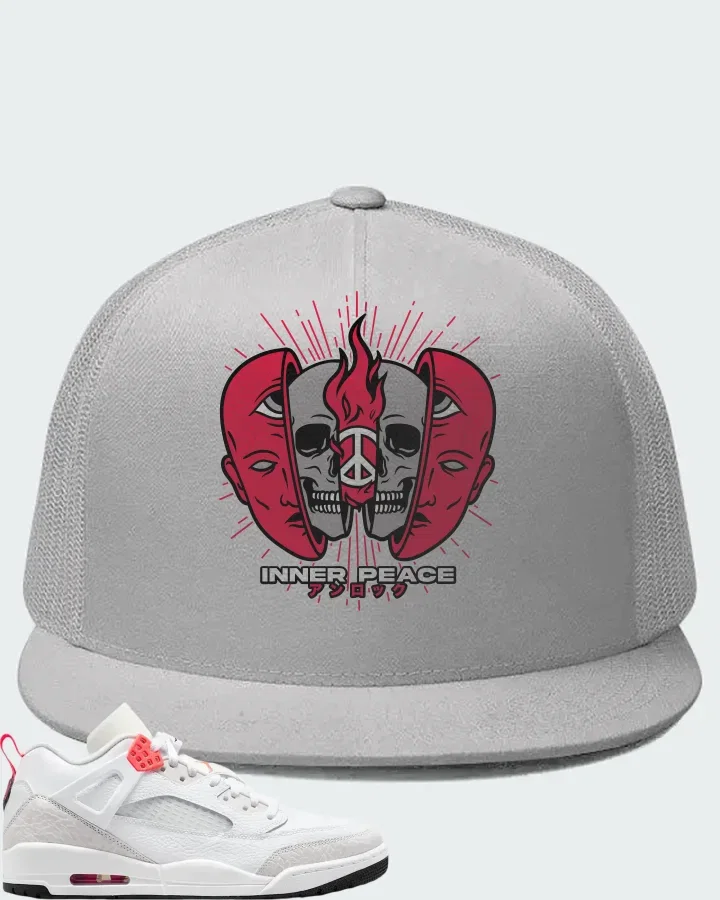 Air Jordan Spizike Low White Vast Grey Matching Hat