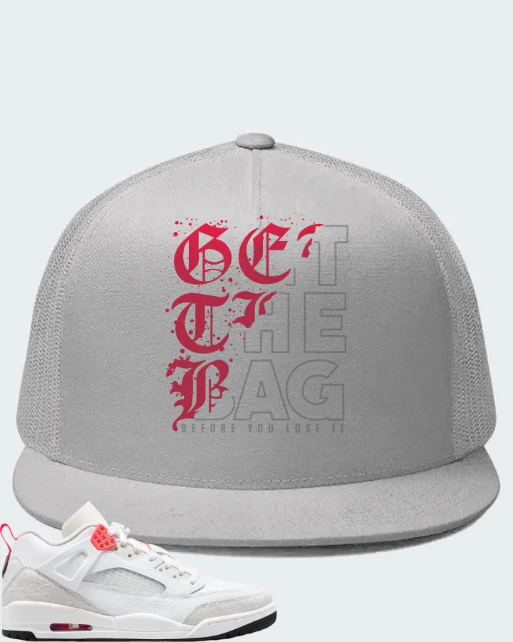 Air Jordan Spizike Low White Vast Grey Matching Hat