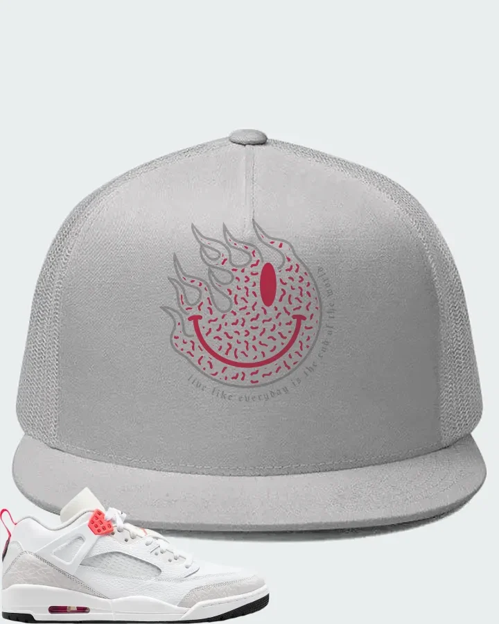 Air Jordan Spizike Low White Vast Grey Matching Hat