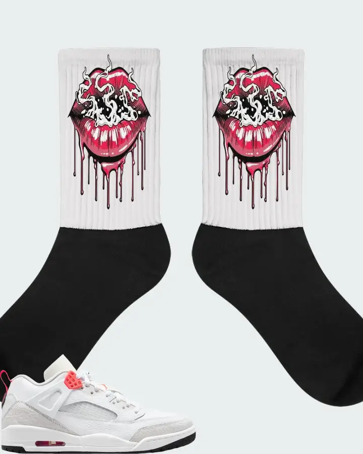 Air Jordan Spizike Low White Vast Grey Matching Socks