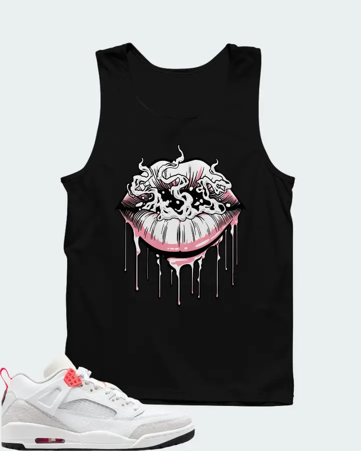 Air Jordan Spizike Low White Vast Grey Matching Tank Top