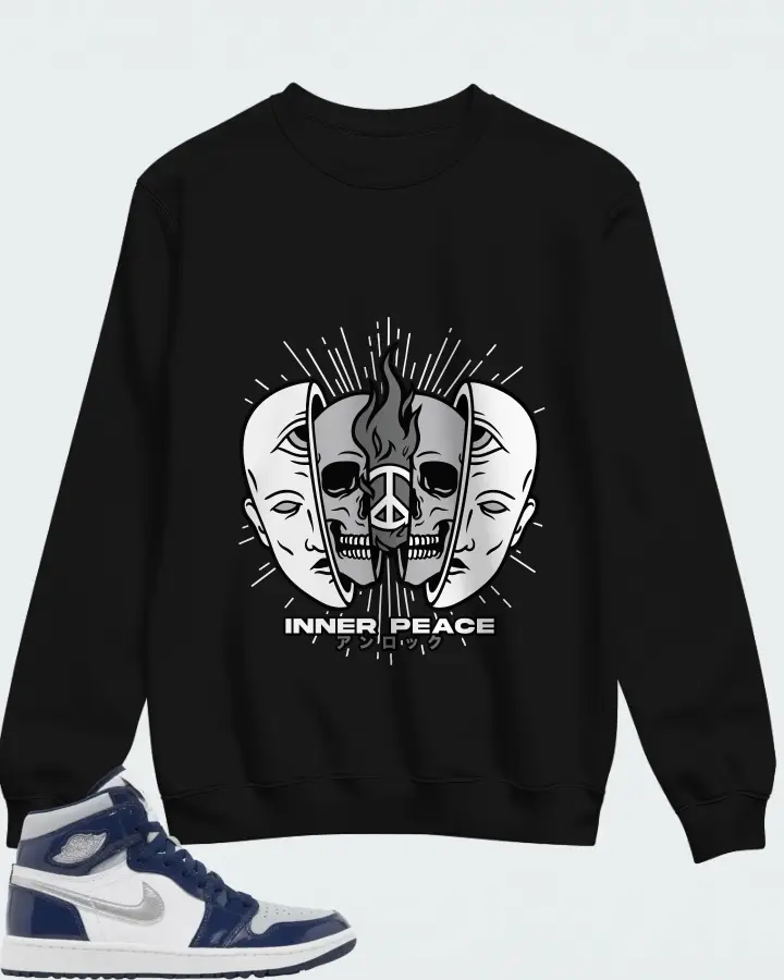 AJ 1 High Golf Midnight Navy Matching Sweatshirt