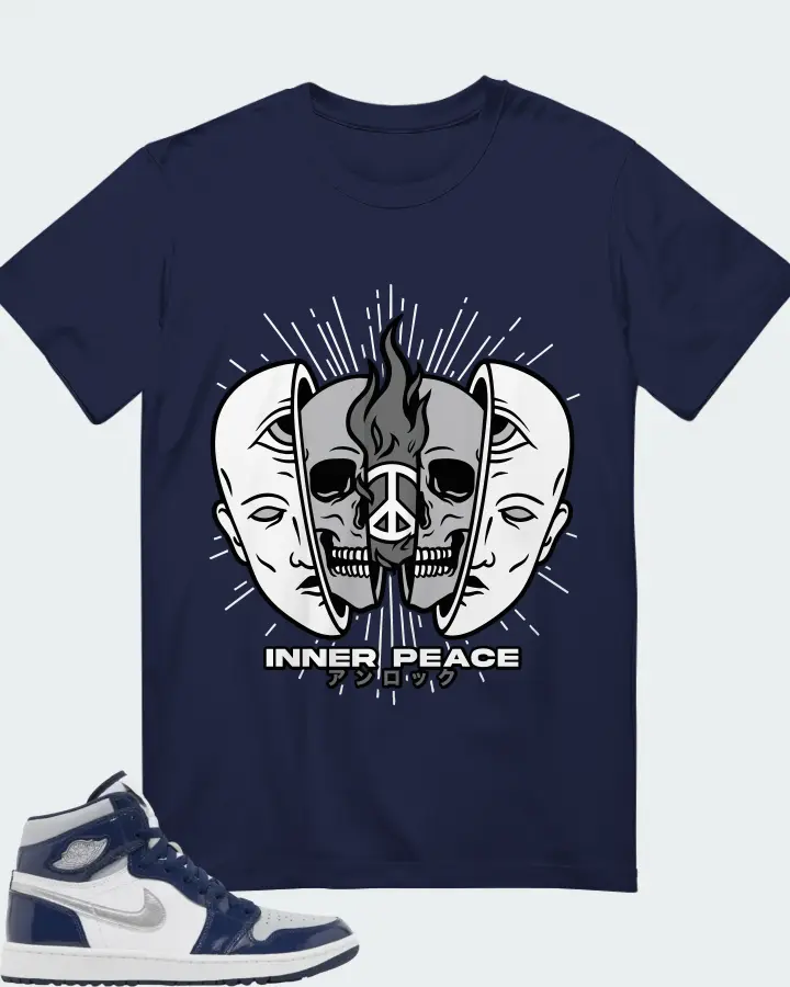 AJ 1 High Golf Midnight Navy Matching T-Shirt