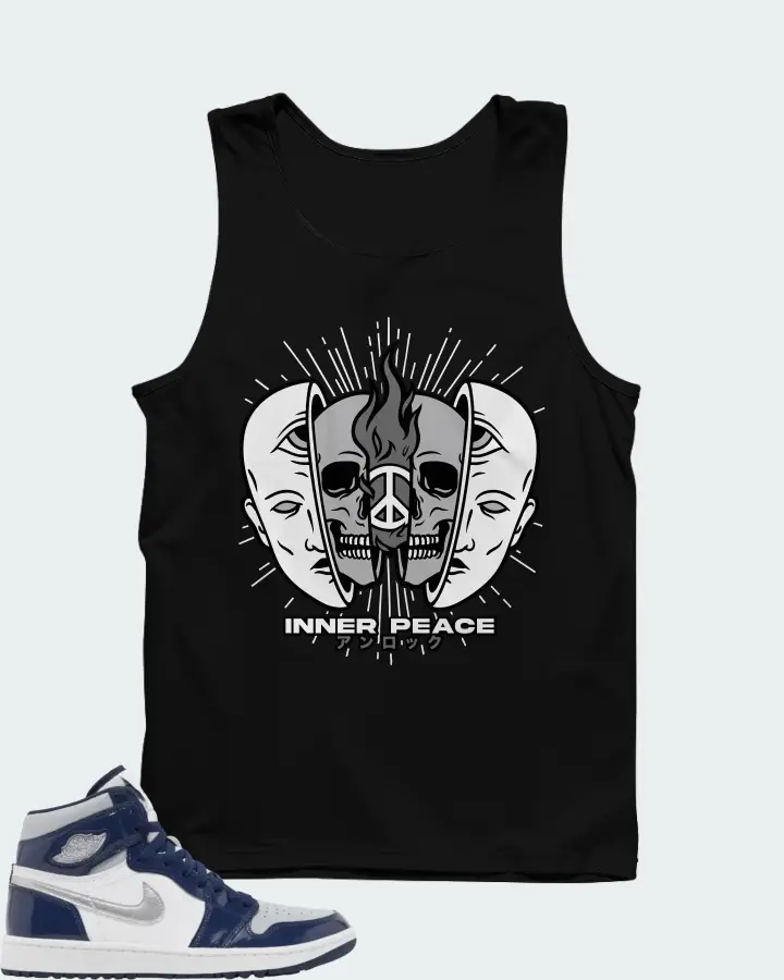 AJ 1 High Golf Midnight Navy Matching Tank Top