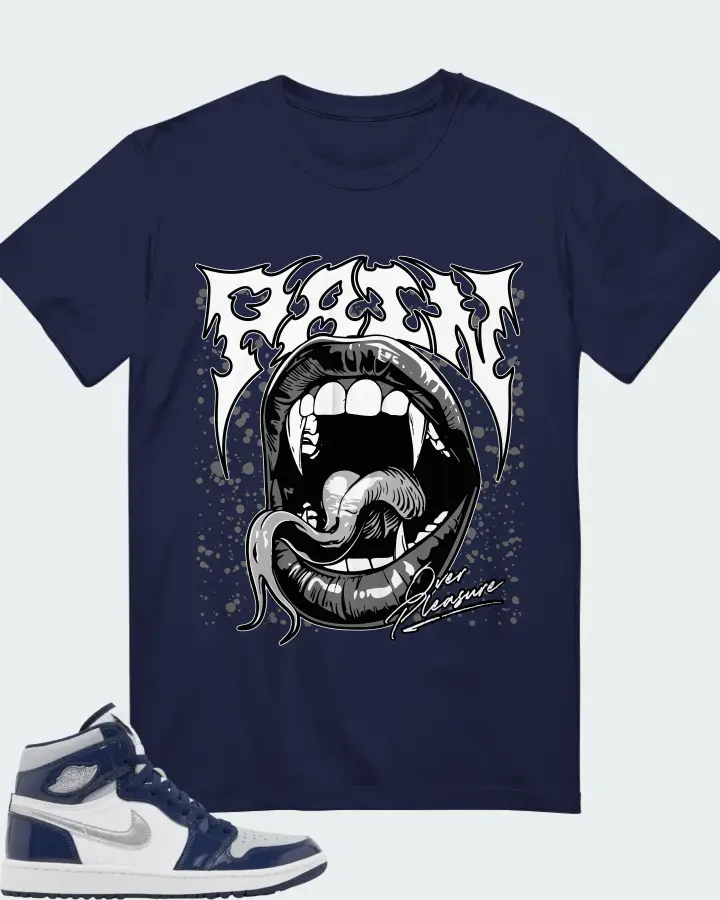 AJ 1 High Golf Midnight Navy Matching T-Shirt
