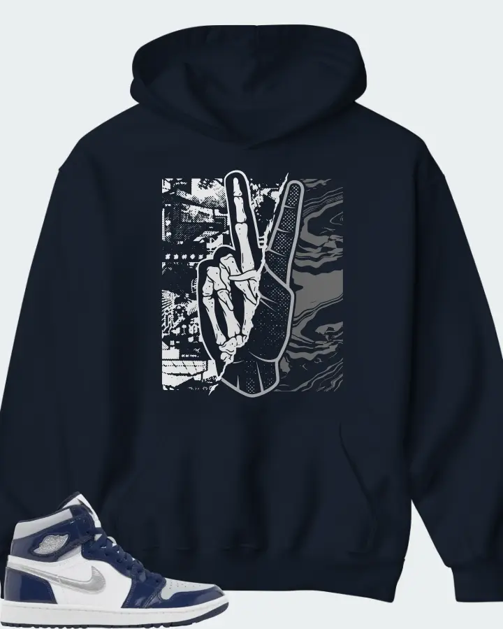 AJ 1 High Golf Midnight Navy Matching Hoodie