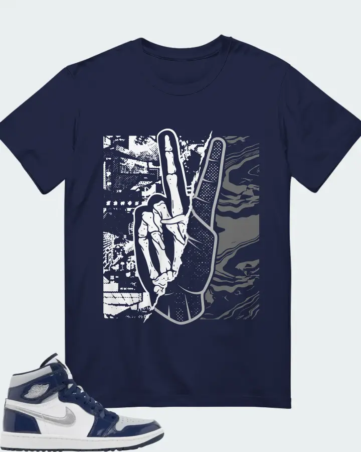 AJ 1 High Golf Midnight Navy Matching T-Shirt