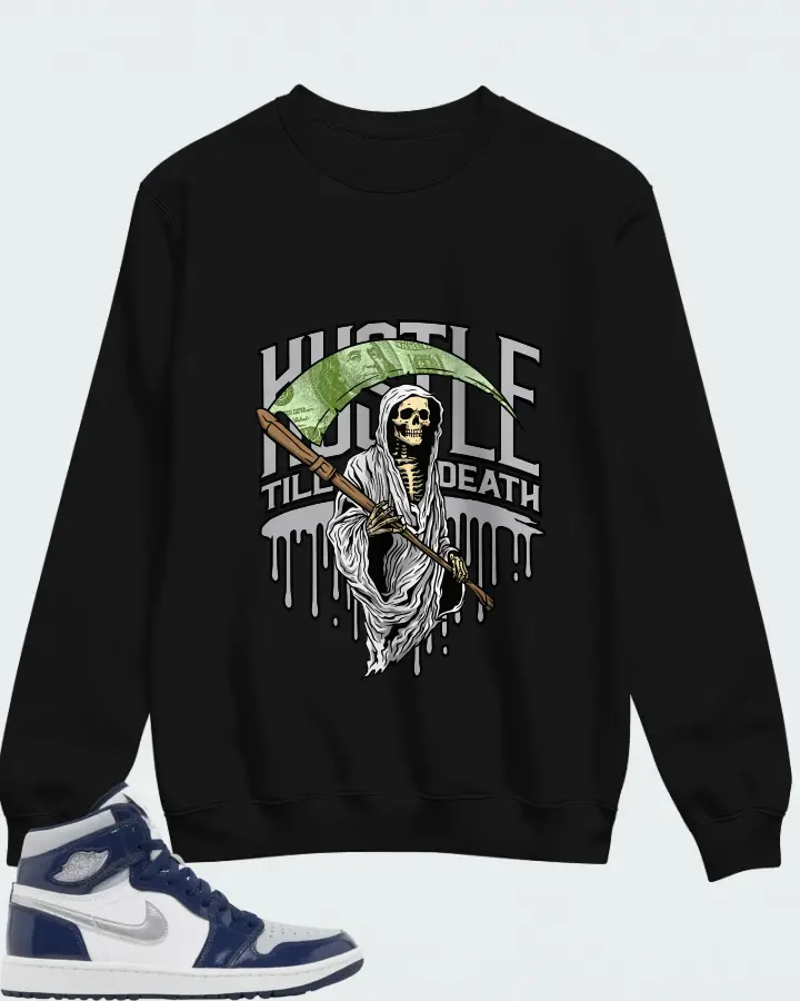 AJ 1 High Golf Midnight Navy Matching Sweatshirt