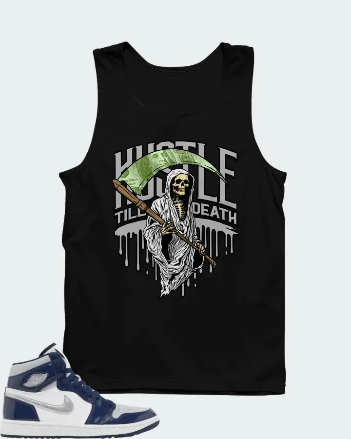 AJ 1 High Golf Midnight Navy Matching Tank Top