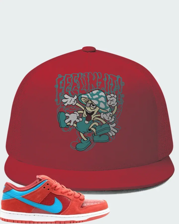 Nike Dunk Low Pro SB Brickhouse Turbo Green Matching Hat
