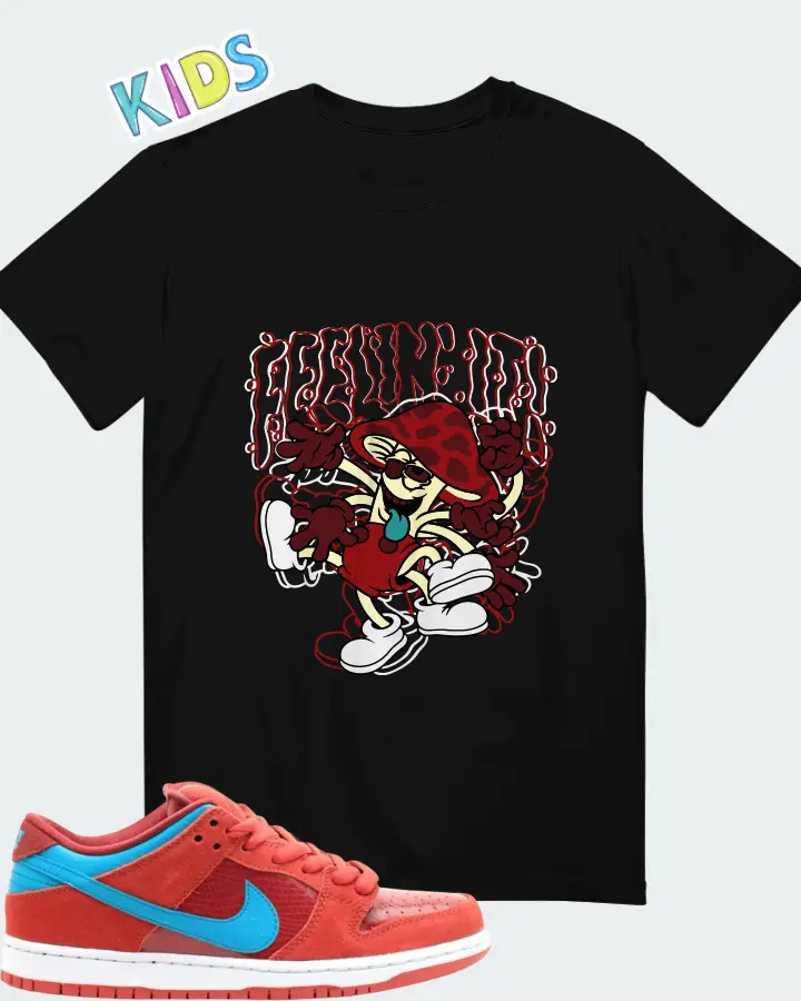 Nike Dunk Low Pro SB Brickhouse Turbo Green Matching Kid's T-Shirt