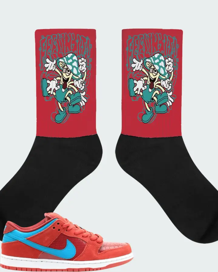 Nike Dunk Low Pro SB Brickhouse Turbo Green Matching Socks