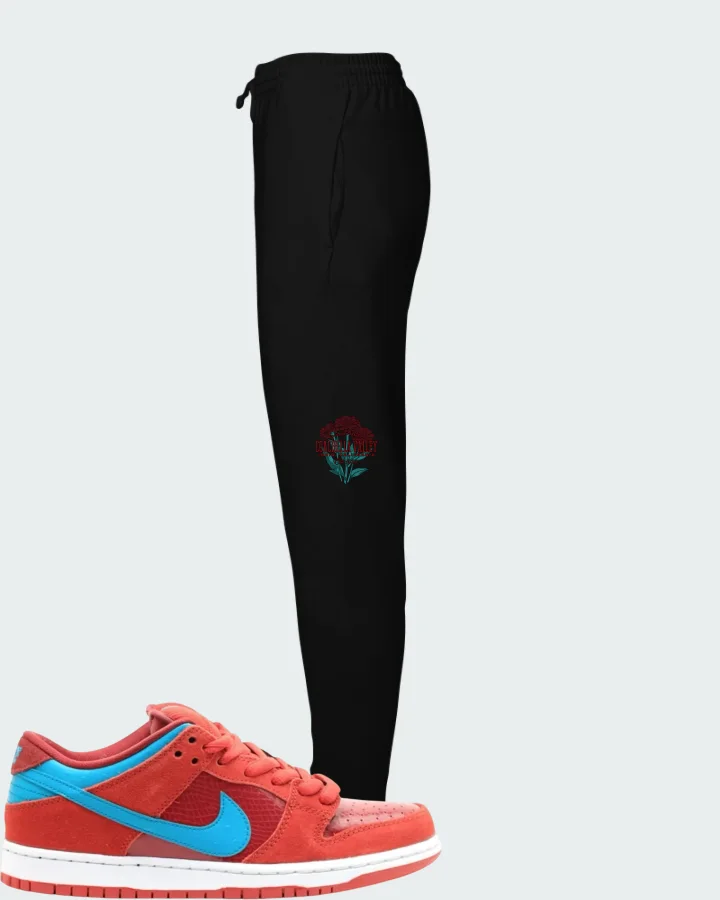 Nike Dunk Low Pro SB Brickhouse Turbo Green Matching Joggers