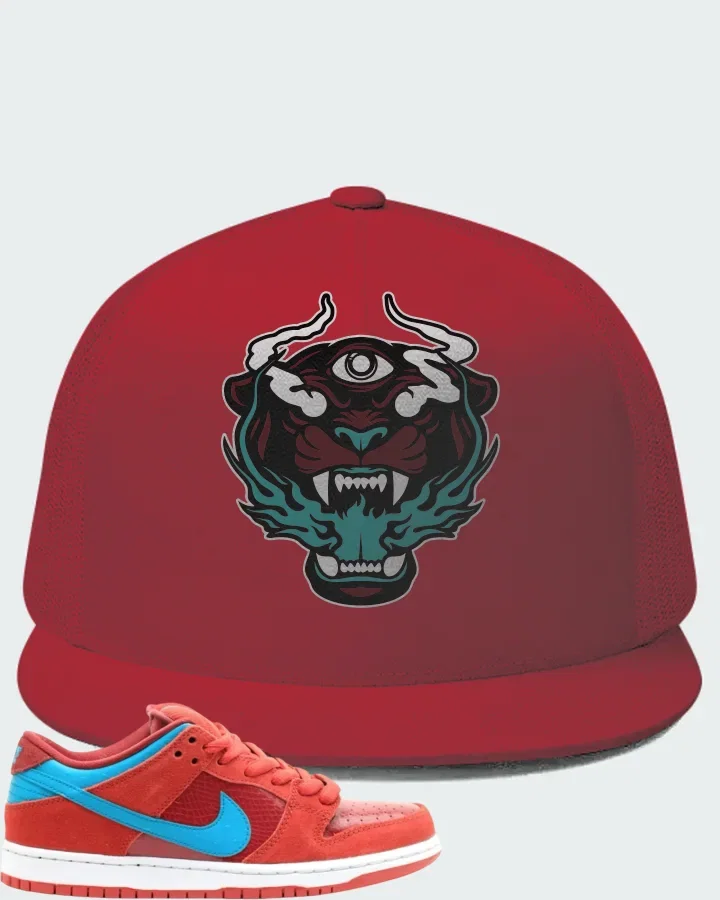 Nike Dunk Low Pro SB Brickhouse Turbo Green Matching Hat