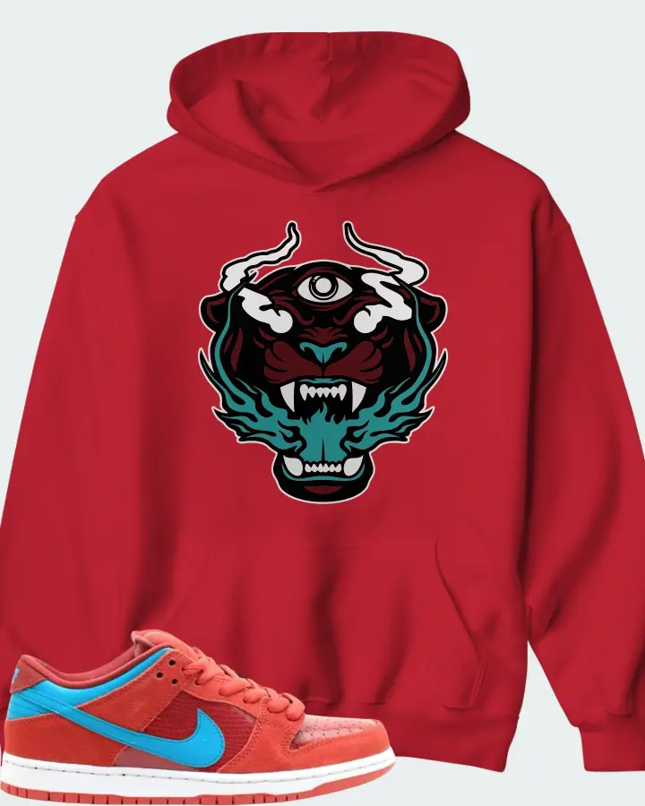 Nike Dunk Low Pro SB Brickhouse Turbo Green Matching Hoodie