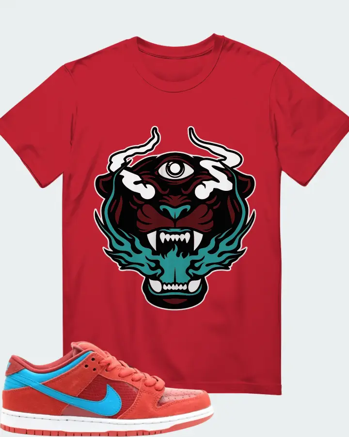 Nike Dunk Low Pro SB Brickhouse Turbo Green Matching T-Shirt