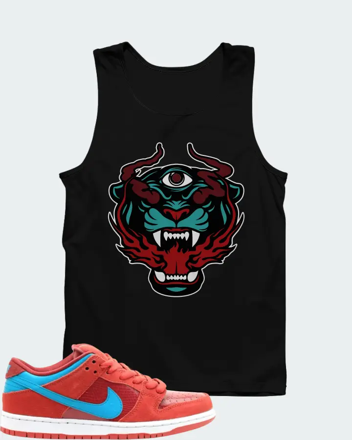 Nike Dunk Low Pro SB Brickhouse Turbo Green Matching Tank Top