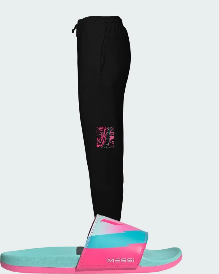 Lionel Messi x adidas Adilette Comfort Slide Miami Matching Joggers