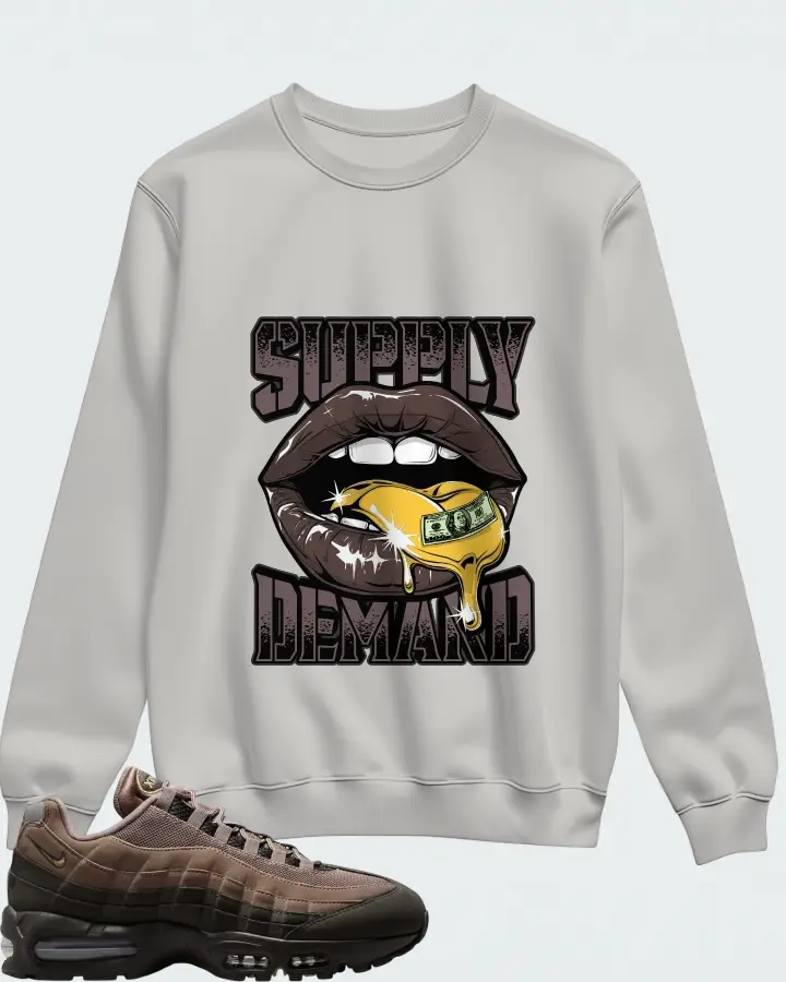 Nike Air Max 95 Mink Brown Matching Sweatshirt