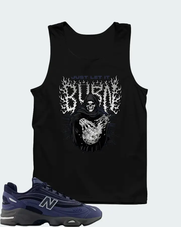 New Balance 1000 Vintage Indigo Matching Tank Top