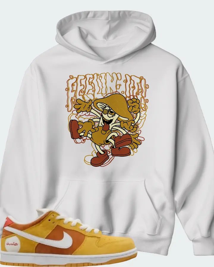 Chocolate Skateboards x Nike Dunk Low SB Sun Matching Hoodie