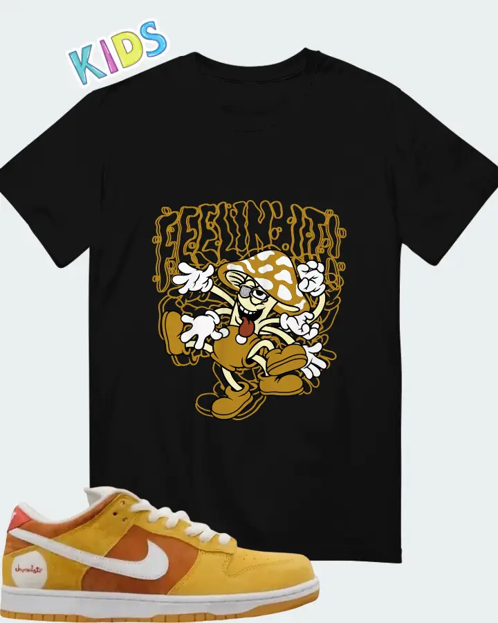 Chocolate Skateboards x Nike Dunk Low SB Sun Matching Kid's T-Shirt