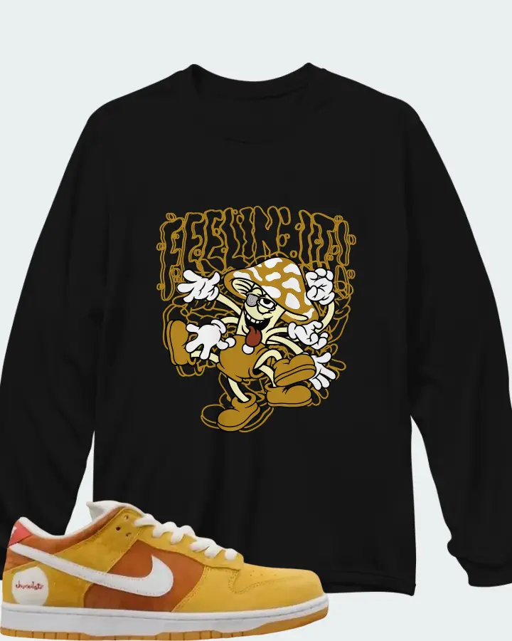 Chocolate Skateboards x Nike Dunk Low SB Sun Matching Long Sleeve T-Shirt