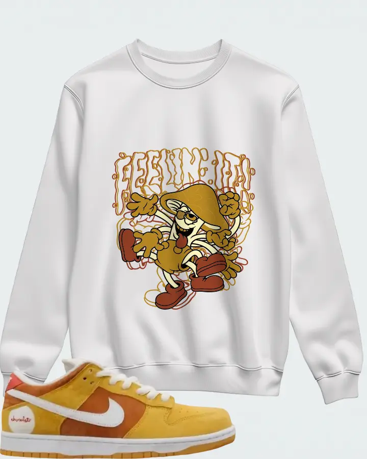 Chocolate Skateboards x Nike Dunk Low SB Sun Matching Sweatshirt