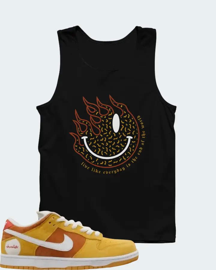 Chocolate Skateboards x Nike Dunk Low SB Sun Matching Tank Top