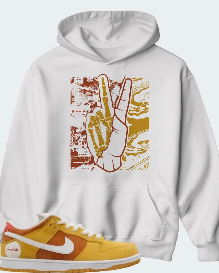 Chocolate Skateboards x Nike Dunk Low SB Sun Matching Hoodie