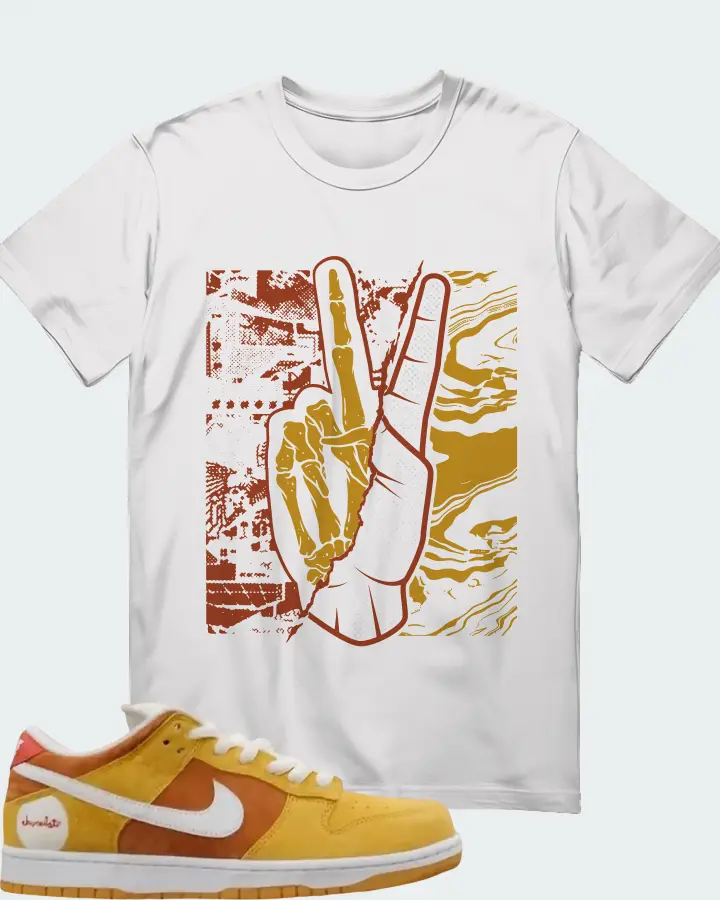 Chocolate Skateboards x Nike Dunk Low SB Sun Matching T-Shirt