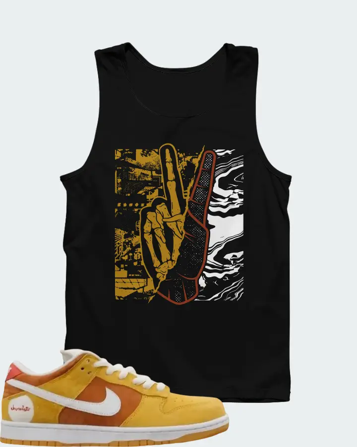 Chocolate Skateboards x Nike Dunk Low SB Sun Matching Tank Top