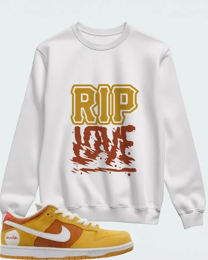 Chocolate Skateboards x Nike Dunk Low SB Sun Matching Sweatshirt