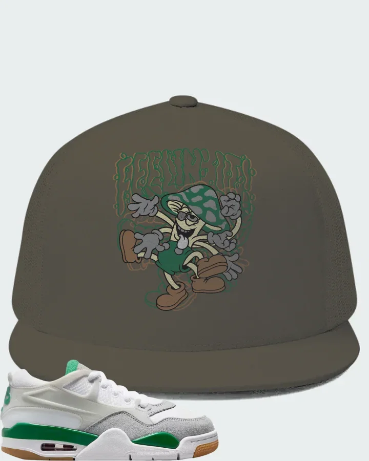 Air Jordan 4 RM Pine Green  Matching Hat