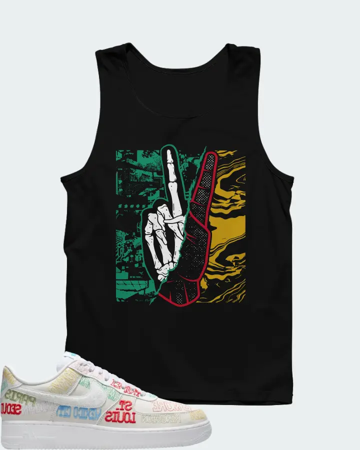Nike Air Force 1 Low World Tour White Matching Tank Top