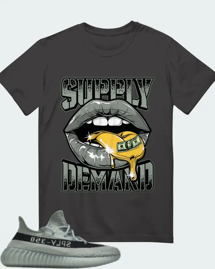 Yeezy Boost 350 V2 Jade Ash Matching T-Shirt